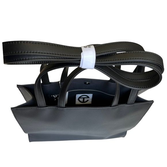 Telfar Medium Tote Shopping Bag Black - Picture 4 of 11